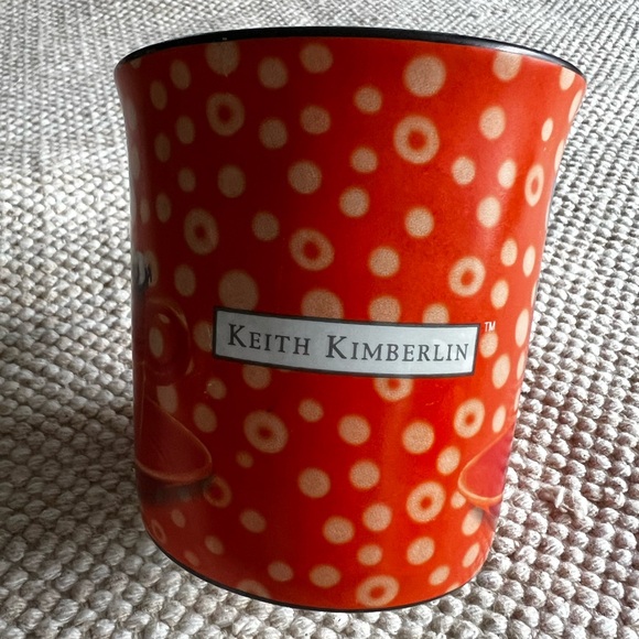 Keith Kimberlin Pug Mug Orange Black Tan - Picture 3 of 5
